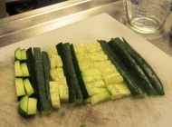 Artistic Cucumbers